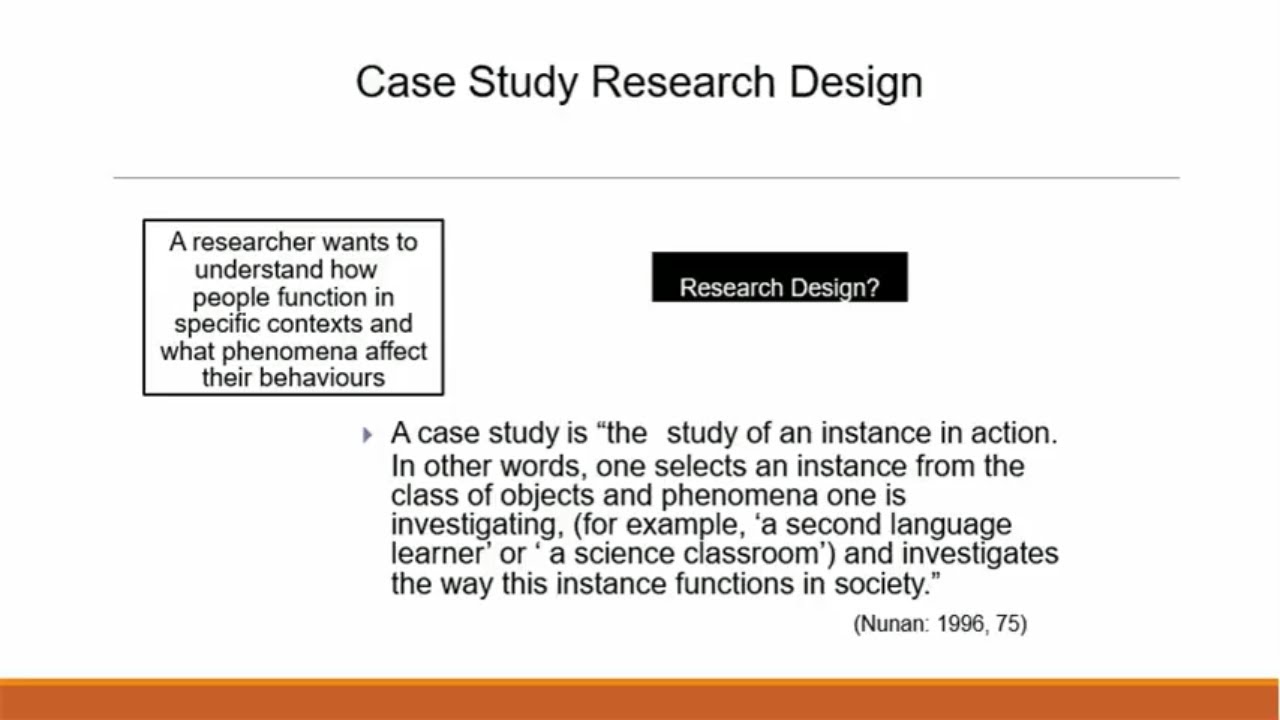 What Is Case Study Research?
