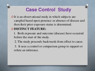 What Are Case Control Studies?